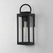 Maxim Lighting Nassau VX 1 Light Med. Outdoor Wall Lantern, BK/Clear