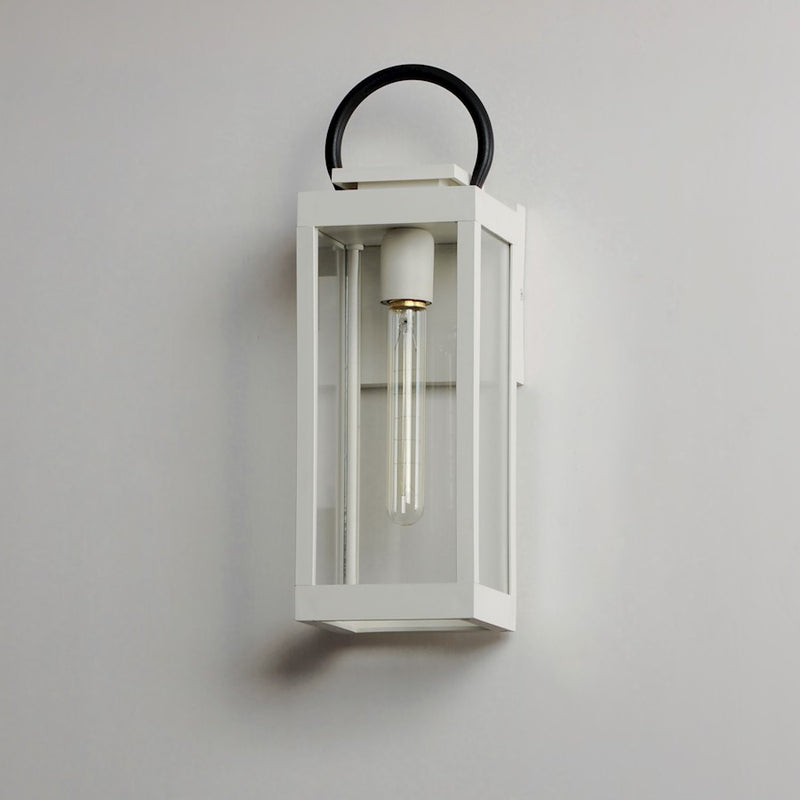 Maxim Lighting Nassau VX 1 Light Med. Outdoor Wall Lantern, WH/BK