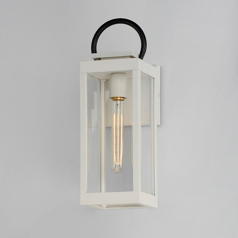 Maxim Lighting Nassau VX 1 Light Med. Outdoor Wall Lantern, WH/BK