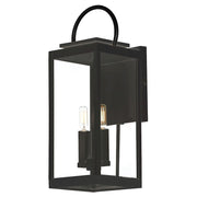 Maxim Lighting Nassau VX 2 Light Large Outdoor Wall Lantern, BK