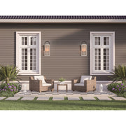 Maxim Lighting Nassau VX 2 Light Large Outdoor Wall Lantern, BK