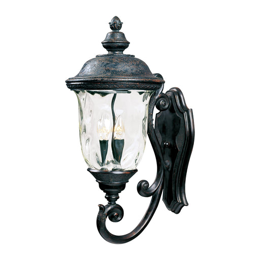 Maxim Carriage House VX 3-Light Outdoor Wall Lantern Bronze -40424WGOB