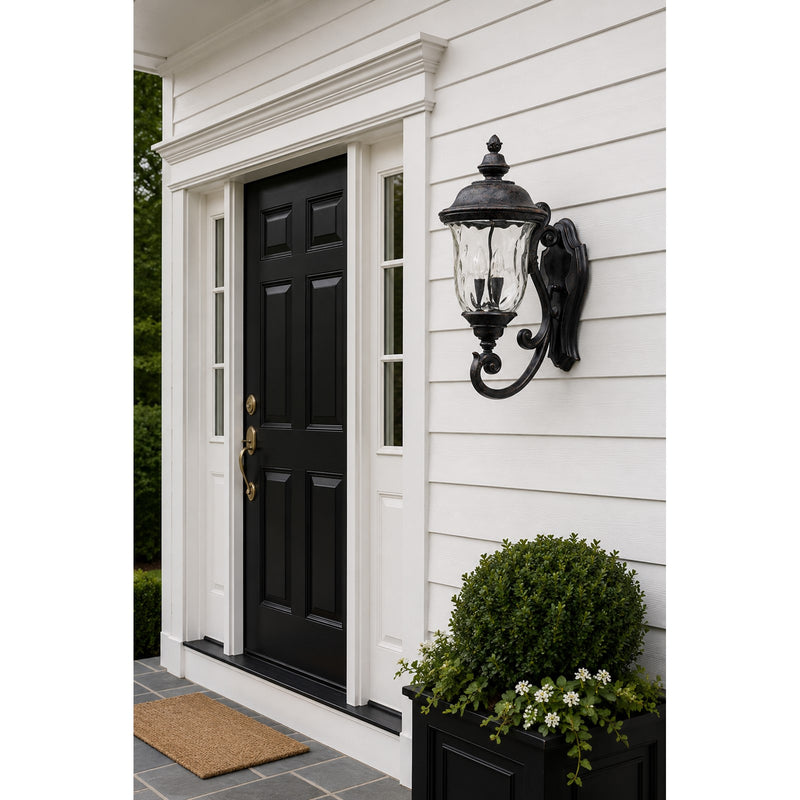 Maxim Carriage House VX 3-Light Outdoor Wall Lantern Bronze -40424WGOB