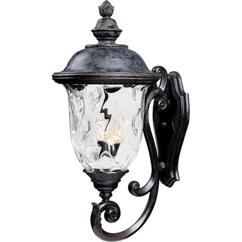 Maxim Carriage House VX 3-Light Outdoor Wall Lantern Bronze -40425WGOB