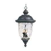 Maxim Carriage House VX 3-Light Outdoor Hanging Lantern Bronze