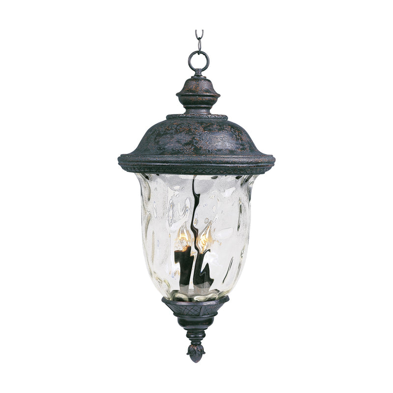 Maxim Carriage House VX 3-Light Outdoor Hanging Lantern Bronze