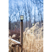 Maxim Coldwater 1-LT Outdoor Pole/Post Lantern Burnished