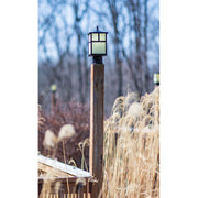 Maxim Coldwater 1-LT Outdoor Pole/Post Lantern Burnished