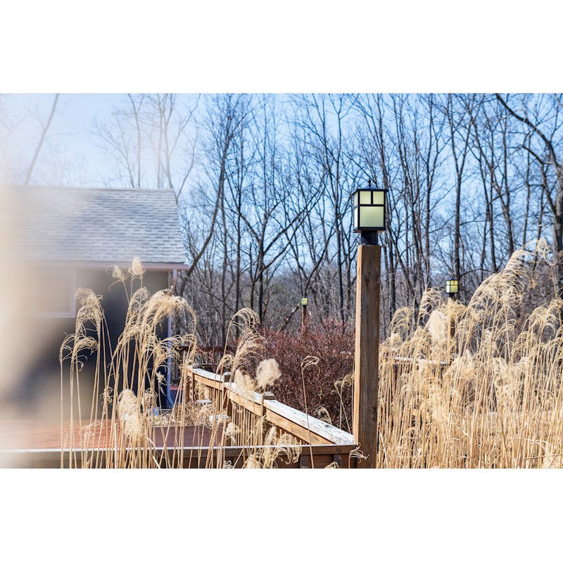 Maxim Coldwater 1-LT Outdoor Pole/Post Lantern Burnished