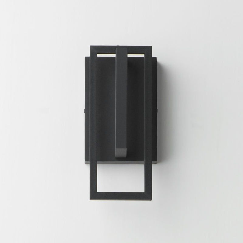 Maxim Lighting Formation VX 1 Light 10" Outdoor Wall Mount, Black