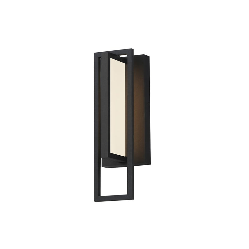 Maxim Lighting Formation VX 1 Light 14" Outdoor Wall Mount, Black