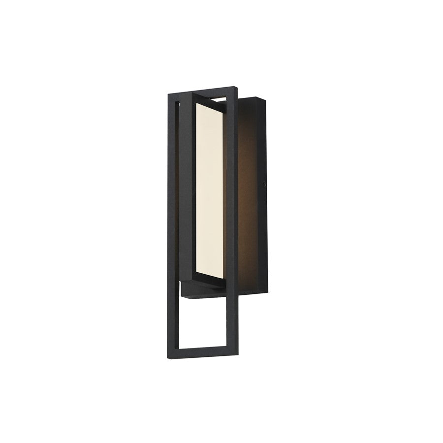 Maxim Lighting Formation VX 1 Light 14" Outdoor Wall Mount, Black - 40652BK