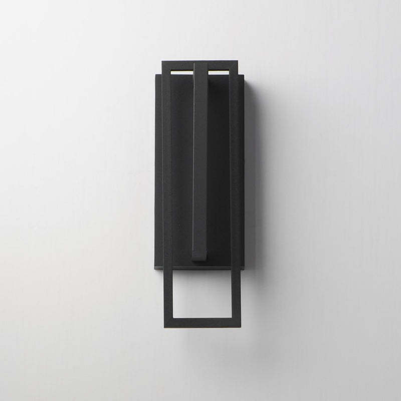 Maxim Lighting Formation VX 1 Light 14" Outdoor Wall Mount, Black