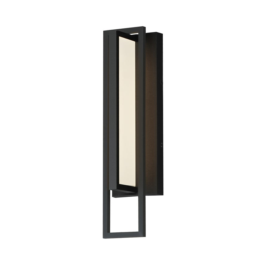 Maxim Lighting Formation VX 1 Light 18" Outdoor Wall Mount, Black - 40654BK