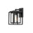 Maxim Lighting Cabana VX 1 Light Outdoor Wall Sconce, Black/Seedy - 40662CDBK