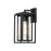 Maxim Lighting Cabana VX 1Lt Medium Outdoor Wall Sconce, Black/Seedy - 40663CDBK