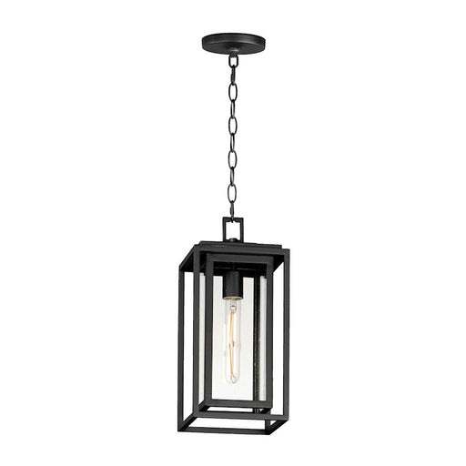 Maxim Lighting Cabana VX 1 Light Outdoor Hanging Pendant, BK/Seedy - 40669CDBK