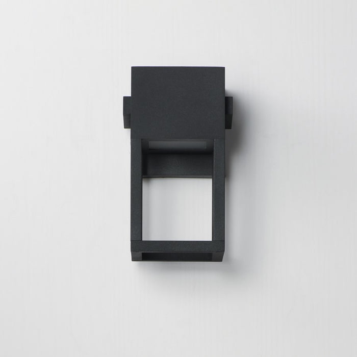 Maxim Lighting Strand VX 1 Light 10" Outdoor Wall Mount, Black