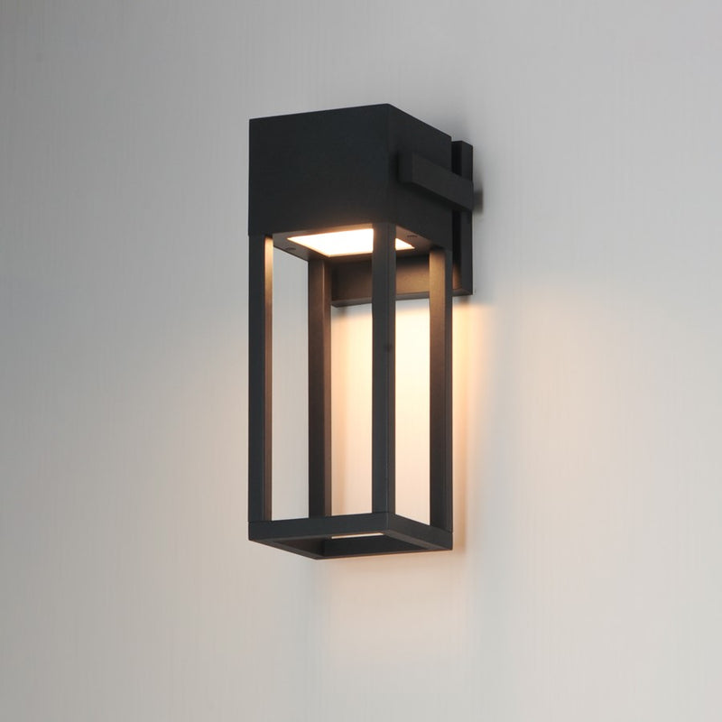 Maxim Lighting Strand VX 1 Light 14" Outdoor Wall Mount, Black