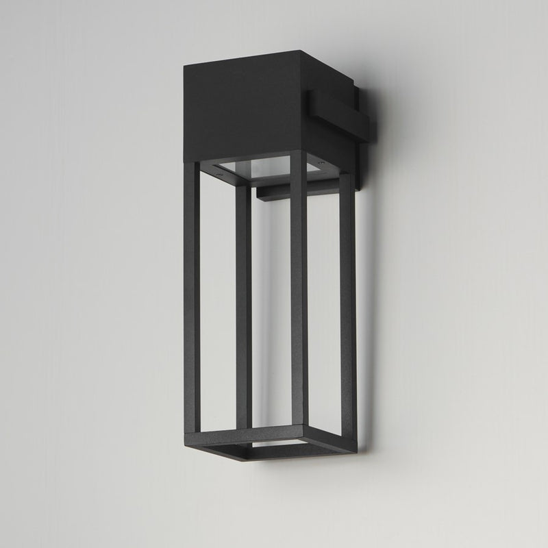 Maxim Lighting Strand VX 1 Light 18" Outdoor Wall Mount, Black