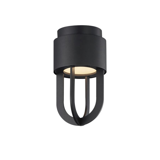 Maxim Lighting Quayside VX 1 Light Outdoor Flush Mount, Black - 40680BK