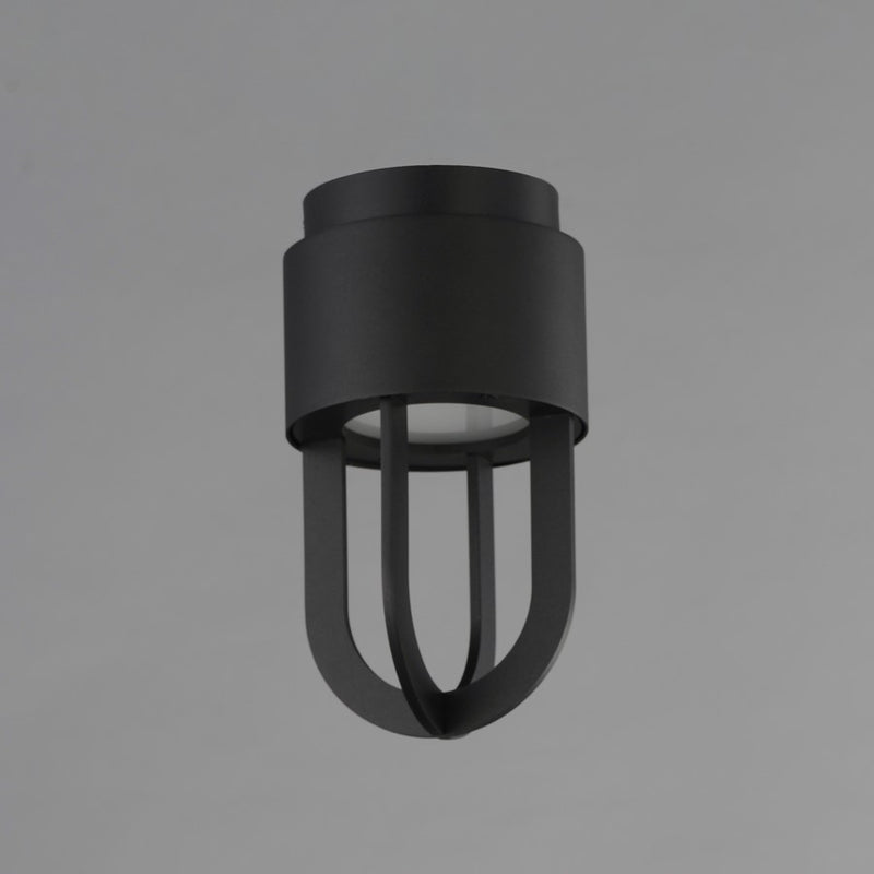 Maxim Lighting Quayside VX 1 Light Outdoor Flush Mount, Black