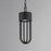 Maxim Lighting Quayside VX 1 Light Outdoor Pendant, Black