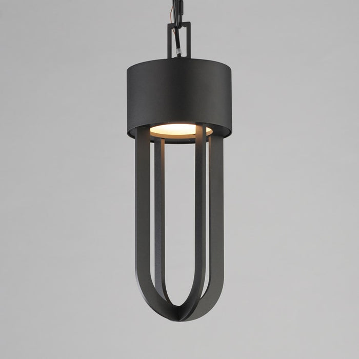 Maxim Lighting Quayside VX 1 Light Outdoor Pendant, Black