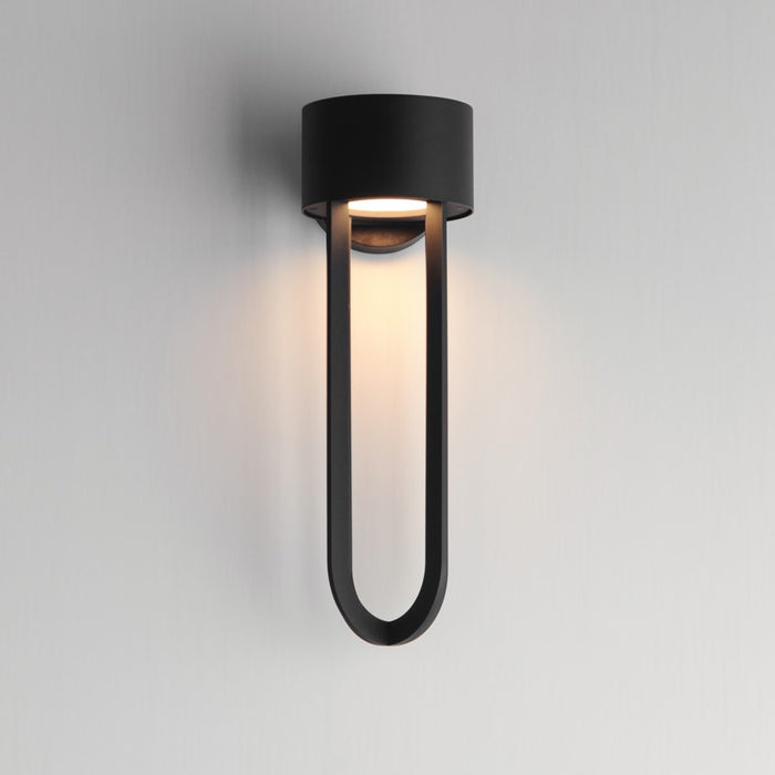 Maxim Lighting Quayside VX 1 Light 18" Outdoor Wall Mount, Black