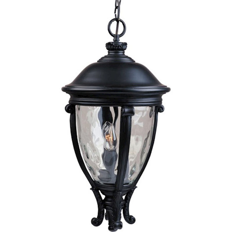 Maxim Camden VX 3-Light Outdoor Hanging Lantern Black