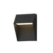 Maxim Lighting Cliffsedge VX 1 Light 8" Outdoor Wall Mount, Black - 42132BK