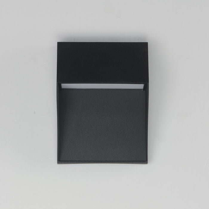 Maxim Lighting Cliffsedge VX 1 Light 8" Outdoor Wall Mount, Black