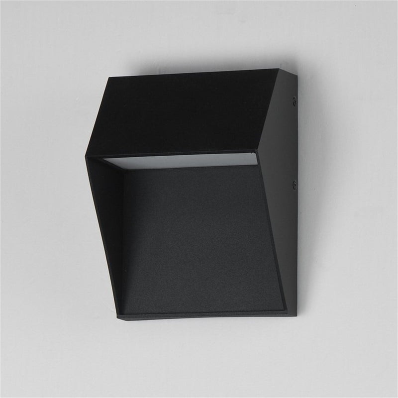 Maxim Lighting Cliffsedge VX 1 Light 8" Outdoor Wall Mount, Black