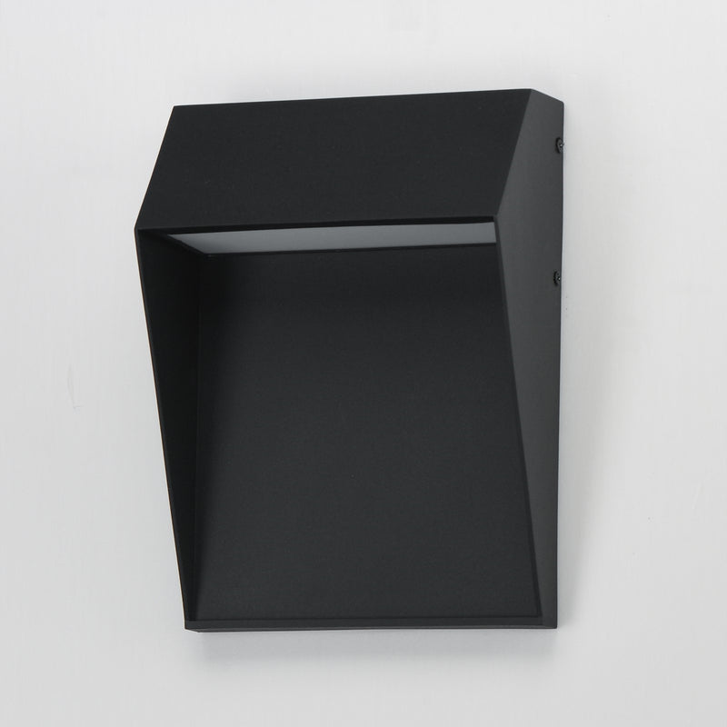 Maxim Lighting Cliffsedge VX 1Lt 11" Outdoor Wall Mount, Black/Gold