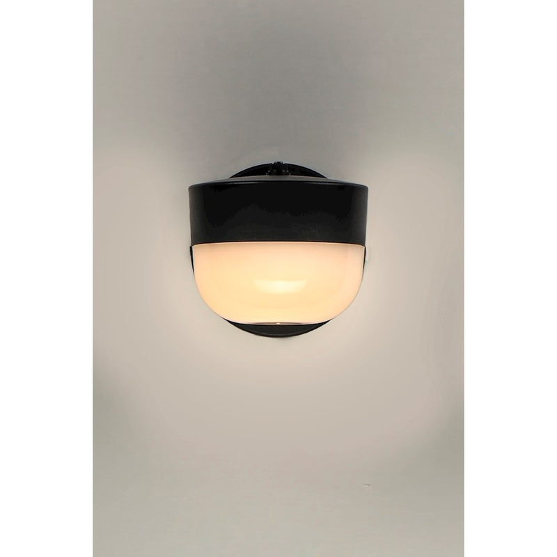 Maxim Lighting Michelle LED 1-Light Outdoor Wall with Photocell in Black