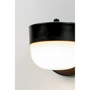 Maxim Lighting Michelle LED 1-Light Outdoor Wall with Photocell in Black