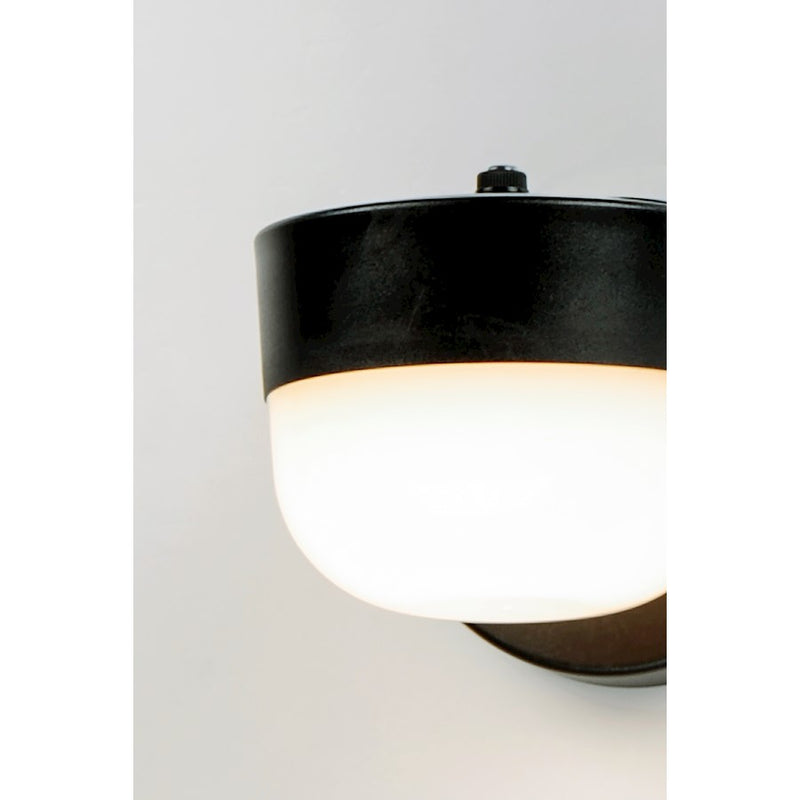 Maxim Lighting Michelle LED 1-Light Outdoor Wall with Photocell in Black
