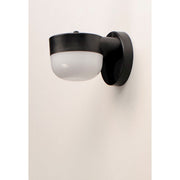 Maxim Lighting Michelle LED 1-Light Outdoor Wall with Photocell in Black
