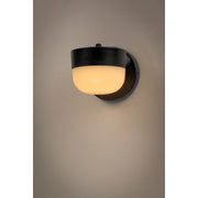 Maxim Lighting Michelle LED 1-Light Outdoor Wall with Photocell in Black