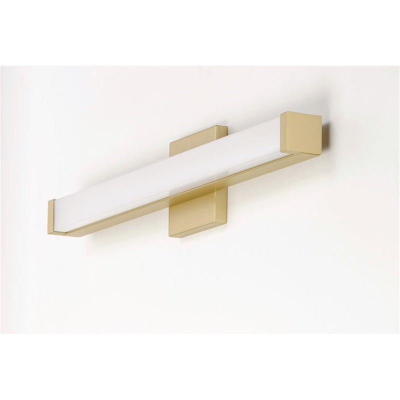 Maxim Lighting Spec LED 1-Light Bath Vanity, Gold