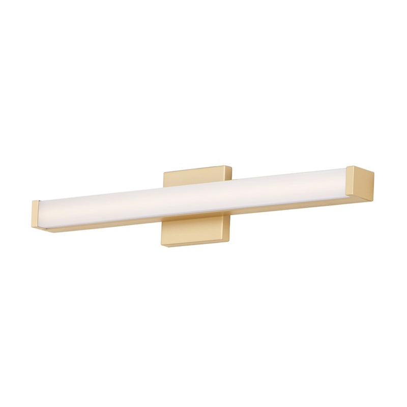 Maxim Lighting Spec LED 1-Light Bath Vanity, Gold