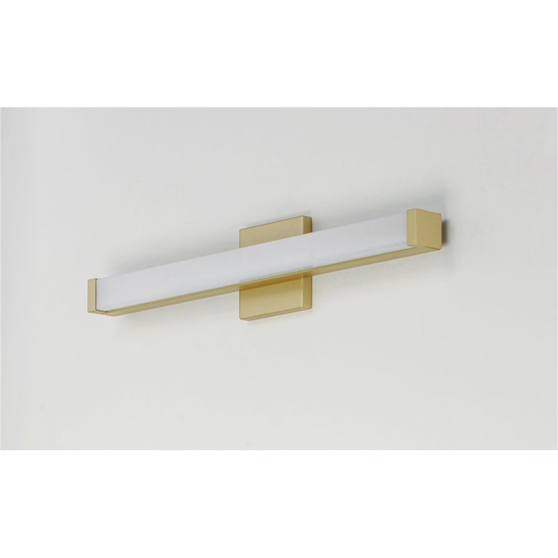 Maxim Lighting Spec LED 1-Light Bath Vanity, Gold