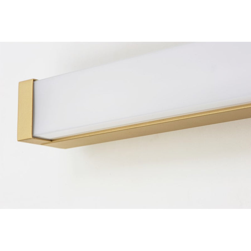 Maxim Lighting Spec LED 1-Light Bath Vanity, Gold