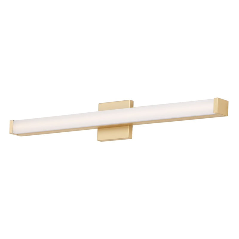 Maxim Lighting Spec LED 1-Light Bath Vanity, Gold