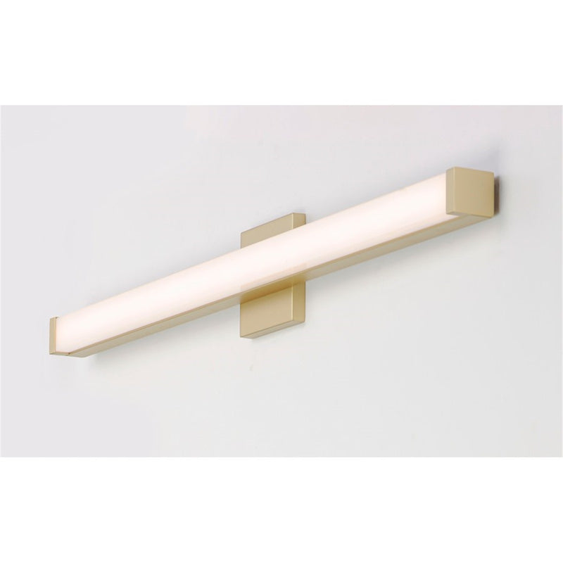 Maxim Lighting Spec LED 1-Light Bath Vanity, Gold