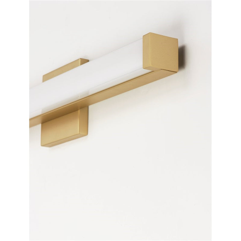 Maxim Lighting Spec LED 1-Light Bath Vanity, Gold