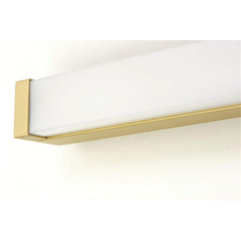 Maxim Lighting Spec LED 1-Light Bath Vanity, Gold