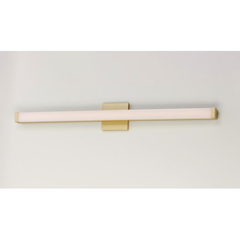 Maxim Lighting Spec LED 1-Light Bath Vanity, Gold