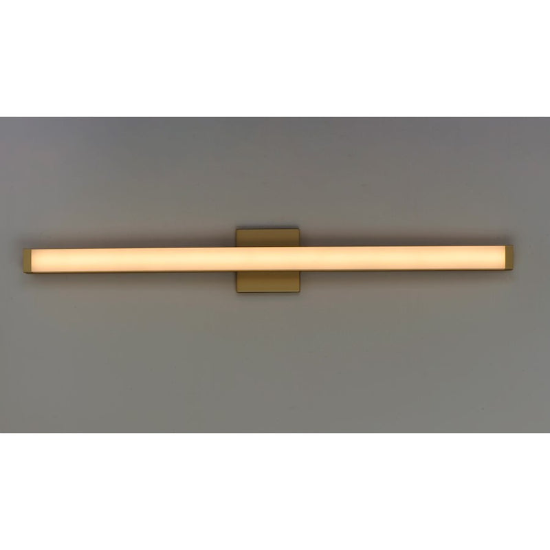 Maxim Lighting Spec LED 1-Light Bath Vanity, Gold