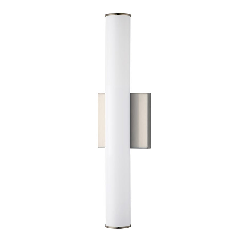 Maxim Lighting Rail LED 18" Bath Vanity, Satin Nickel